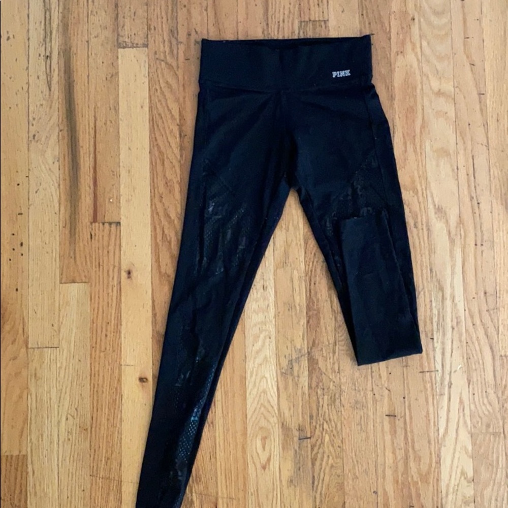 Pink Victoria’s Secret Activewear Leggings